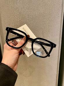 Authentic Product "Black Warrior"Series  Blue Light Frames Eyeglasses Retro Clear View Blue  Light  Glasses For Eye Protection Computer Vision   Glasses Men Women Computer Gaming Glasses Rectangle TR90 Frame Anti Eyestrain UV 400 ,Blue Light Glasses For Woman Men Safety Glasses Blue Light Blocking Glasses  Protection Computer Gaming Glasses   Women Cute Light Weight Red Frame Oversized Non Prescription Small Face Square Cat Eye  Reduce Eye Fatigue On Computers, TVs, Phones, And Games, Suitable For Computer Lense Screen Protector Plain Glasses   Clear Lens Glasses Blue Light   Light Blocking Glasses Blue Light Glasses Light Glasses For For Women Men  Light Glasses For    Glasses For Women  99 Blue Light  Glasses For Woman  Blue Light  Glasses Women/Men, Fashion Round  Frame UV Ray Filter Computer Gaming Glasses Computer Glasses - Anti Eyestrain & UV Glare Protection Anti Glare - 亮黑 - 查看 5