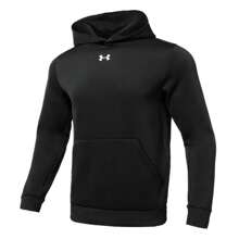 Under Armour 2025 Nueva sudadera con capucha unisex, entrenamiento, entrenamiento, casual, cómoda, pullover, 23600307-001