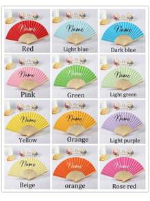 1pc Custom Text Folding Hand Fans,Personalized Hand Fans For Women Foldable,Customized Folding Fan,Customizable Decorative Hand Fans,Wooden Hand Fan,Birthday Gifts,Wedding Gifts,Anniversary,Bridesmaid Return Gifts,Photo Props,Decorate,Bedroom,Living Room,Friends,Family,Men,Women