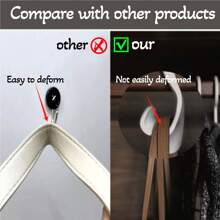 6/3/1pc Handbag Hooks, Closet Organizer Hangers, Storage Rack For Handbags, Backpacks, Hats And Scarves