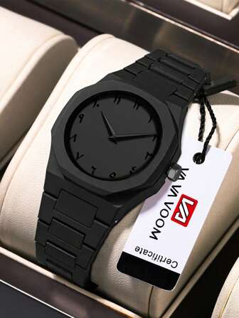  Watch VA VA VOOM Brand Original Business Style 40mm Dial Quartz Movement Casual Clock Fashion Sports Watch For Men 1Pc