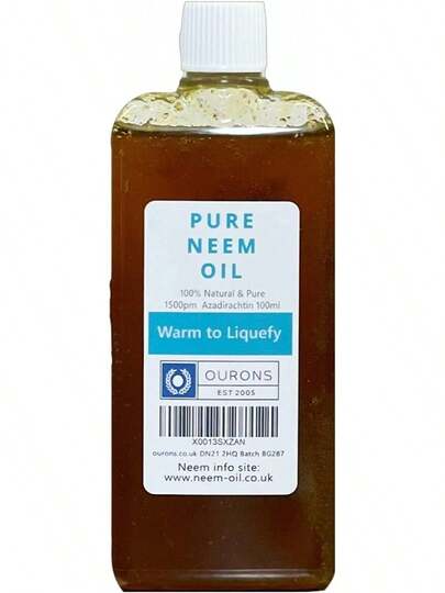 100ml Neem Oil - Premium 100% Pure Multi-Use Oil For Garden - Plants - Home & More