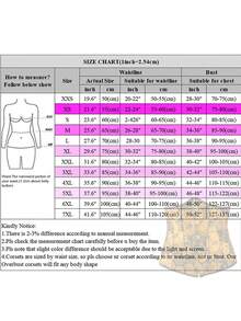 Women Waist Corset, Tight Vest For Weight Loss/ Body Shaping - 棕色 - 查看 3