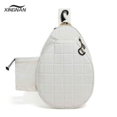 Neue Tennis-/Sporttasche, Umhängetasche mit diagonalem Trageband für Herren und Damen, Badminton Schlägertasche, modischer multifunktionaler Sportesrucksack