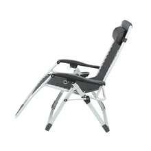 178*66*95cm Camping Chair, Portable Deck Chair, Foldable And Adjustable Armchair, Reclining Outdoor Sun Loungers, Relaxing Chairs For Patios, Terraces, Gardens, Camping - 黑色 - 查看 8