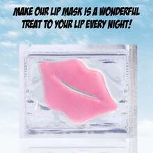 20 Pieces Gel Collagen Lip Mask Crystal Lip Pads For Moisturizing, Anti-Wrinkle, Anti-Aging, Firms & Hydrates Lips Collagen Crystal Lip Masks,Pink Lip Patches& Moisturizers Collagen Lip Pads Great For Hydrating Skin, Anti Chapped & Anti-Aging And Plump Your Lips,Pink - 彩色 - 查看 5