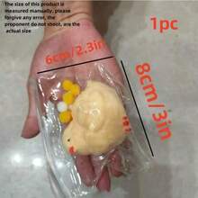 1pc/2pcs Handmade Taba Chick Squeeze Toys For Stress Relief, Soft Toys, Slow Rebound Decompression Toy,Soft Fidget Toys, Super Soft Annoying Toys Handmade Chick Toys For Adults Stress Relief Gadgets - Multicolor - View 11