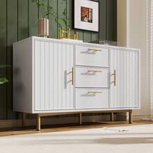 Vanities & Vanity Benches - White + Particle Board - View 5