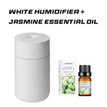 1 pieza Humidificador de aire mini inalámbrico de 230ml de colores con micrófono frío - Super silencioso y portátil para dormitorio, coche, oficina - Batería de 1200mAh incluida, regalo de cumpleaños