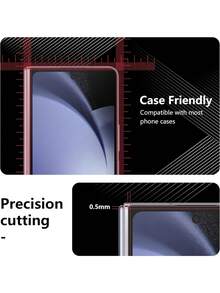 Película protectora antiestática europea y americana para S25/S24/S25 Ultra/S26/Fold4/Fold5, tacto suave, sin huellas dactilares, anti-caída, sin problemas para golpes diarios