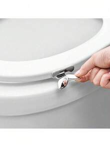 Hands-Free Toilet Seat Lifter – Convenient Touchless Handles For Easy Lifting & Lowering – Promotes Better Hygiene & Sanitary Bathroom Practices – Simple To Attach, Ideal For Families – Perfect For Bathroom Cleanliness & Comfort. - 彩色 - 查看 7