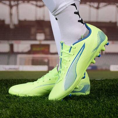 Puma 男士 ULTRA 5 PLAY MG 足球鞋，比赛和训练鞋，适用于人造草坪，短钉，10790603