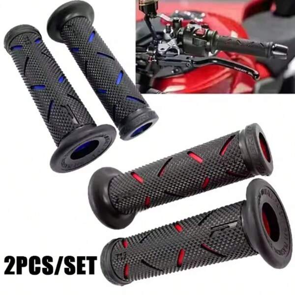 2 Pcs Bike Brake SleeveSilicone Handle Bar Protective Cover Mountain Road Bicycle Brake Lever Handle Protector Soft Anti-Slip Brake Handle Sleeve Motorcycle Bicycle Protection Cover