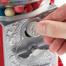 15" Gumball Machine With Stand And Coin Bank Red Bubble Gum Candy Dispenser - as pic - View 5