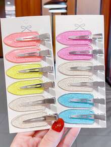 无痕发夹女侧发夹韩国网红头饰刘海小侧夹一字夹发卡鳄鱼发夹学生用品