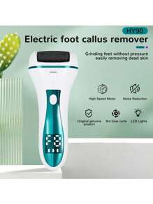 [Recargable Molinillo para Pies] Molinillo eléctrico portátil recargable para pies, Removedor de callosidades, Exfoliante de pies seco y húmedo, Ideal para el cuidado de pies agrietados, Un regalo perfecto