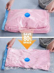 20pcs/1pc Vacuum-Sealed Bags, Travel Accessories, Vacuum Bags, Travel Essentials, Vacuum Storage Bags, Travel Essentials, Storage Bags, Cruise Essentials, Organization And Storage, Bedroom