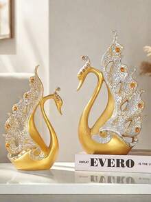 High-End Luxury Modern Nordic Style Animal Decor Figurines, Ideal For Decorating Living Room, TV Cabinet, Entryway Cabinet, Bedroom Nightstand, As Well As Christmas Gift, Anniversary Gift, Or Daily Gift