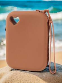 1 pieza Bolsa de maquillaje de silicona de mano, bolsa de almacenamiento impermeable, diseño minimalista en forma de corazón, monedero portátil, estuche para lápiz labial, organizador de maquillaje, accesorios pequeños, billetera para tarjetas y llaves, bolsa con cierre de cremallera, decoración de habitación, bolsas, bolsa de maquillaje, viaje, bolsa de maquillaje, artículos esenciales de viaje, organizador, almacenamiento, artículo esencial de viaje, organizador de maquillaje, bolsa de maquillaje, neceser, organizador de escritorio, bolsa de cosméticos, bolsas de maquillaje, bolsa de maquillaje, viaje, bolsa de maquillaje, bolsa, bolsa de maquillaje, artículos esenciales de viaje, bolsas de maquillaje, artículo esencial de viaje, bolsa de maquillaje pequeña, gran capacidad, bolsa de maquillaje grande, regalos de Navidad, viaje, regalos para mujeres, artículo esencial de viaje, bolsa, embrague / bolso pequeño, organizador de maquillaje, soporte para brochas, mini bolsa, bolsa de gran - Multicolor - Ver 17