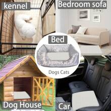 Nuovo tappetino di raffreddamento grigio per cani, letto freddo estivo per animali domestici per cani di grossa e piccola taglia, gatti, accessori per animali domestici, coperta durevole, pad di ghiaccio per divano e gatti