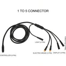 Watertight, 1000W Electric Bikes Motor Controller Kit With S900 Display Meter, Multifunctional Motor Controller - initial - View 7