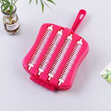 1pc Reusable Lint Roller Brush For Pet Hair Removal - Ideal For Carpets, Bedding & Clothing, 4-Roll, Cleaning Brush