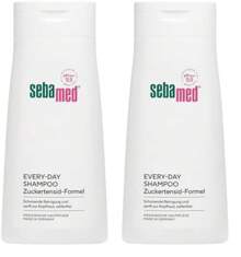 Shampoo quotidiano Sebamed 400 ml, shampoo per capelli per donna e uomo, per il lavaggio quotidiano dei capelli, particolarmente delicato grazie alla formula con tensioattivi a base di zucchero, più volume e lucentezza, senza microplastiche, prodotto in Germania