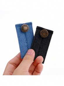 4 buc. Buton de extindere pentru pantaloni, prelungitor de talie pentru blugi, cârlig pentru pantaloni cu cataramă lungă, buton de ajustare elastic pentru talie, cataramă de extensie a curelei, materiale pentru matlasare - Multicolor - Vizualizare 5