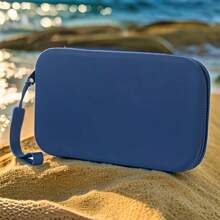 14 colores disponibles, bolsa de cosméticos de silicona lavable de gran capacidad, bolsa de playa, organizador de maquillaje, clutch de playa