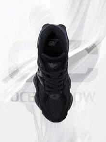 New Balance 9060 Triple Black – Shoes For Man/Woman-Vintage-Spring & Summer-Inspired Running Shoes, Shock-Absorbing Comfort, Gym To Streetwear Casual Wear-Mother's Day Gifts-Father's Day Gift– U9060BPM - 黑/黑/黑 - 查看 4