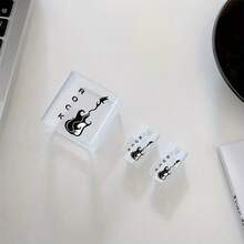 4件套樱桃设计保护壳 适用于Apple 18-20W充电器、数据线保护套 Nan 充电器配件 手机配件