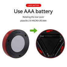 5 pezzi di faretti LED autoadesivi, fascio regolabile a 120°, luce sensore per pensili/armadi, a batteria (batterie non incluse), illuminazione senza fili per corridoio e scale