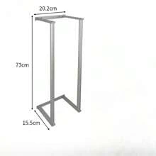 Estantería para guardar toallas [Con tornillos adjuntos y sellos] Toallero de pared Estantería para la colada Toallero de acero inoxidable para el baño/vestidor/aseo