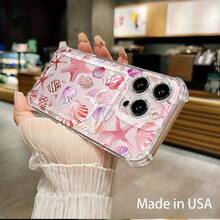 Funda para móvil con ranura para tarjetas. Compatible con phone 16, 15, 14, 13, 12 y 11. Permite guardar tarjetas y fotos. Diseño elegante y sencillo, transparente, esquinas reforzadas, anticaídas, con orificios para tarjetas. - Colores mixtos 1 - Ver 4