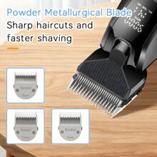 Kemei Cortapelos profesional para mascotas Kemei 1857, recargable, afeitadora eléctrica para gatos, cortapelos para perros, cortadora de pelo de 10W para animales