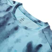 Under Armour Camiseta de hombre UA LAUNCH ELITE PRT SS de manga corta para ejercicio diario y deportes al aire libre 1389804-494 - Corriente azul - Ver 8