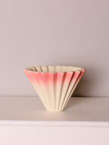 1 Reusable Ceramic Coffee Filter, Multi-Colour Options, Easy To Clean, Origami Style Filters Quickly, Suitable For Use At Home And In The Office
