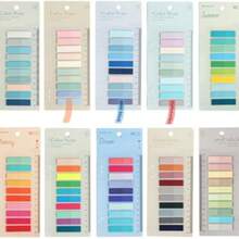 2000 قطعة من الملاحظات اللاصقة، شرائط لاصقة ، ملاحظات لاصقة شفافة باللون الباستيل، علامات مؤشر لاصقة ملونة للكتب والملاحظات والمدرسة والمكتب، لوازم مدرسية، العودة للمدرسة