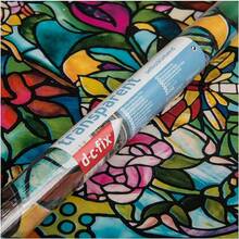 Tulia Adhesivo de Vinilo Decorativo Opaco Translúcido para Ventanas de Vidrio, Adecuado para Mamparas de Ducha y Pegatinas de Película para Baño, 45cm x 2m - Capilla de primavera/Tulia - Ver 10