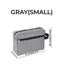 1 Stück/2 Stücke Großraum Reise Tragbare Herren Kulturbeutel, Damen Kosmetiktasche für Grundbedarf Wasserbeständige Schminktasche Handtasche, Wasserdichte Rasurtasche für Toilettenartikel, faltbare Aufbewahrungstasche mit Fächern und Griff für Kosmetikpinsel und Werkzeuge
