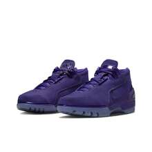 Zapatillas de baloncesto Nike Air Zoom Generation "Court Purple" de caña baja y estilo retro para hombre (morado) - Morado - Ver 3