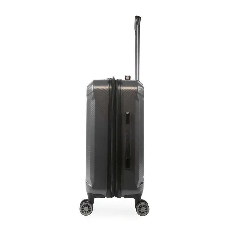 Brookstone Neuer 21 Hardside Carry-On Spinner Luggage - Charcoal