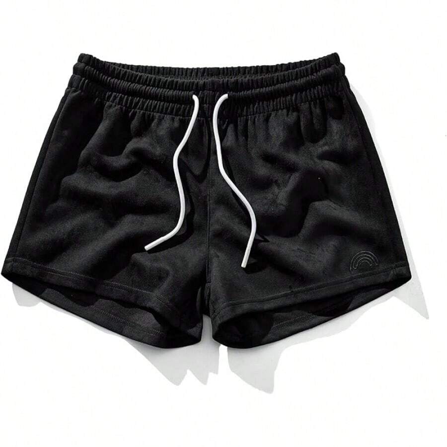 Mens Booty Shorts 3 Inch Inseam Athletic Workout Short Shorts For Men - màu đen - Xem 1