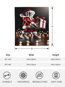 Kawss Kawaii Kaw  Anime-Themed Plush Flannel Blanket - Soft Cozy All-Season Throw For Couch, Bed & Home Decor,Print Blanket Perfect Valentine's Day Or Birthday Gift In Mixed Colors