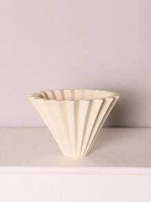 1 Reusable Ceramic Coffee Filter, Multi-Colour Options, Easy To Clean, Origami Style Filters Quickly, Suitable For Use At Home And In The Office