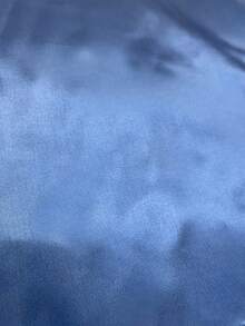 1pc High Sheen Satin Lining Fabric, Pre-Cut Garment Lining Fabric, Smooth, Soft, Breathable Lining For Wedding Dresses - Navy - View 5