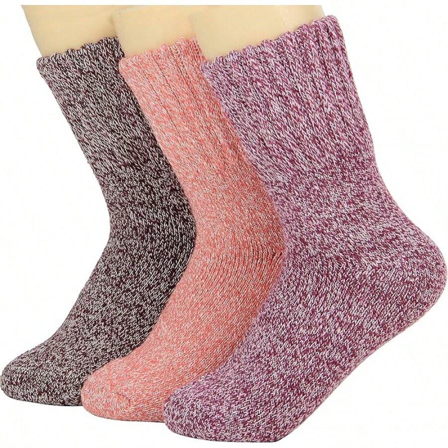 Weweya Boot Socks For Women - Thick Winter Knit Warm Socks - Gifts For Women