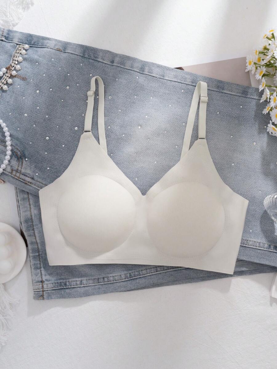 Women's Wireless Bra, Sexy Comfort Seamless Soft Yoga Sports Bra