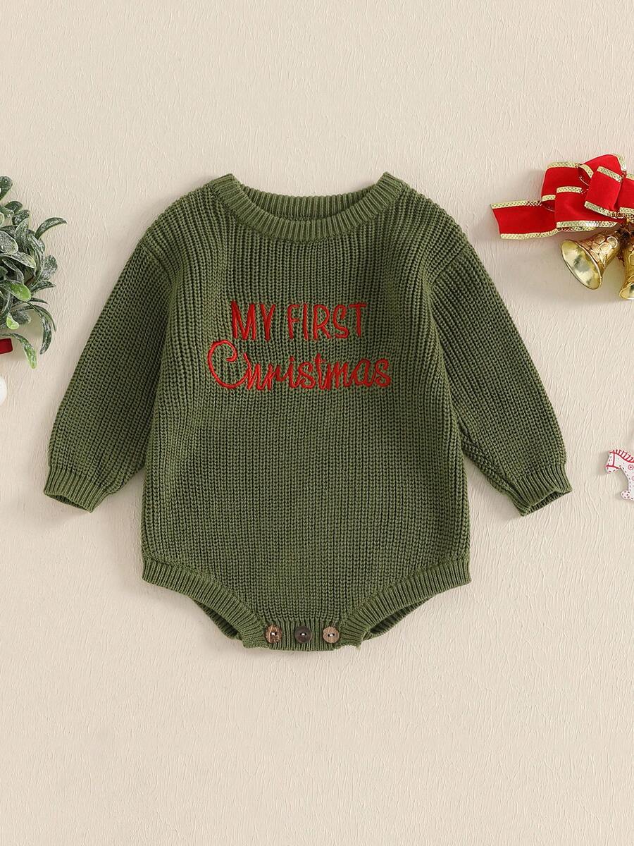 Newborn Baby Sweaters - Green - View 1