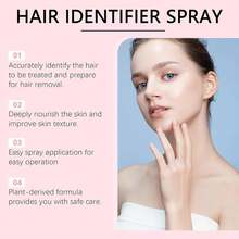 New2pcs Hair Identifier Spray For Face Shaving, Skin Body Hair Identifying Spray With Razors,Hair Identifier For Face Dermaplaning, Moisturizing And Skin Care DermaplanerSensory Fidget Toys - 1 - View 7